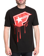 Men Put A Smile On Tee Black Medium