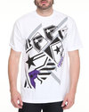 Men Line Up Tee White Xx-Large