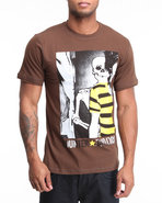Men Counter Culture Tee Brown Small