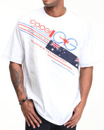 Coogi Men Expedition Tech Tee White Large