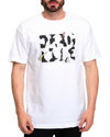 Men Smoke Tee White Medium