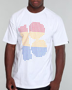 Men Stars Tee White Small