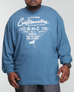 Akoo Men Craftmasters L/S Tee Blue Xx-Large