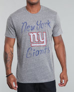 Men New York Giants Gameday Triblend Tee Grey Larg