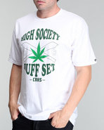 Men High Society Tee White Large
