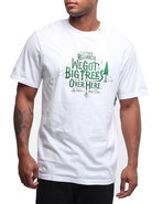 Lrg Men Big Trees Over Hear S/S Tee White Medium