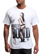 Men Word Is Bond Tee White X-Large