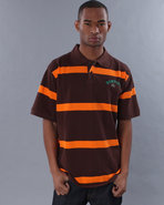 Men Signature Cotton-Pique S/S Polo Brown Xx-Large