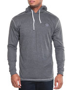 Men Solid Jersey Pullover Shirt Charcoal X-Large