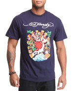 Men Asia S/S Tee Navy X-Large