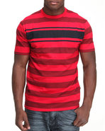 Men Engineered Crew Neck Tee Red Xx-Large