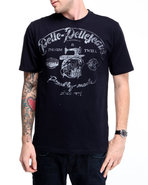 Men S/S Pelle Jeans Tee Navy Large