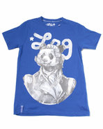 Lrg Boys Washington Panda Tee (8-20) Blue 18/20 (X