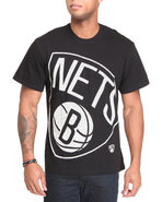 Nba, Mlb, Nfl Gear Men Brooklyn Nets Big Up Tee Bl