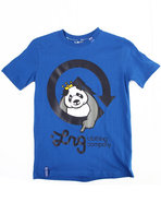 Lrg Boys The Homeboy Panda Tee (8-20) Blue 14/16 (