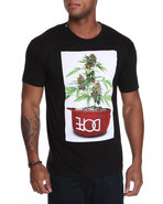 Men Dope Couture Potted Tee Black Small