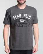 Men East Coast Division Better Tee Charcoal Large