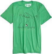 Pidgin Orange Double Shaka Short Sleeve Tee