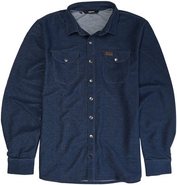 Makia Knitted Denim Long Sleeve Shirt
