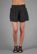 Dot Staying Cool Skort in Black Combo