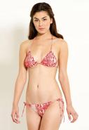 Triangle Bikini in Coral Snake