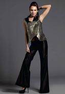 Shively Wide Leg Pant in Black