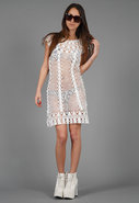 Marilyn Dress in White