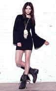 Cabin Fever Dress in Black