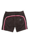 17 Inch Low Rise Boardshort in Midnight with Pink