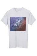 Empire State Short Sleeve Graphic Tee in Pale Lila