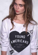 Young Americans Loose Fit Boyfriend Sweatshirt in 