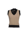 Sleeveless sweaters - Item 39314982