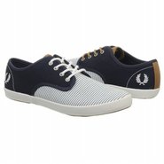 Foxx Seersucker/Canvas Shoes (Carbon Blue) - Men's