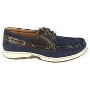 Outrigger Shoes (Navy/Brown) - Men's Shoes - 8.0 M