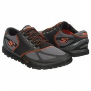 Go Trail Shoes (Charcoal/Orange) - Men's Shoes - 8