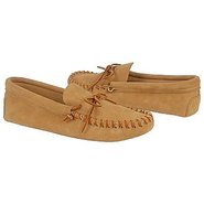 Leather Laced Softsole Shoes (Tan Suede) - Men's S