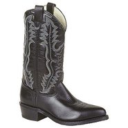 12  Dress Western Boots (Black) - Men's Boots - 11