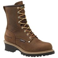8  WP Plain Toe Logger Boots (Copper Crzyhrse) - M