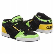 NYC 83 Mid Shoes (Black/Lime/Yellow) - Men's Shoes