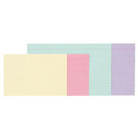 (R) Color Index Cards, Ruled, 3in. x 5in., Canary,