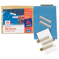 (R) Worksaver(R) Tab Inserts For Hanging File Fold