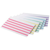 (R) Color Bar Index Cards, Ruled, 3in. x 5in., Pac
