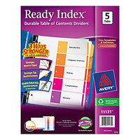 (R) Ready Index(R) 30% Recycled Table Of Contents 
