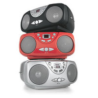 CD Boombox With AM/FM Radio, Assorted Colors (No C