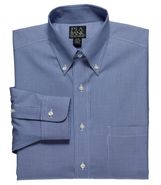 Traveler Pinpoint Houndstooth Buttondown Collar Dr