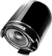 Dome Series Black Home Theater Subwoofer Speaker -