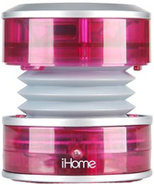 CrystalTunes Portable Multimedia Pink Speaker - IH