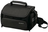 Black Handycam Camcorder Soft Case - LCS-U20