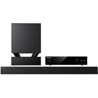 Black 3D Sound Bar Home Theater System With Wirele