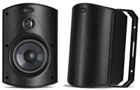 Atrium 5 All Weather Outdoor Black Loudspeaker - A